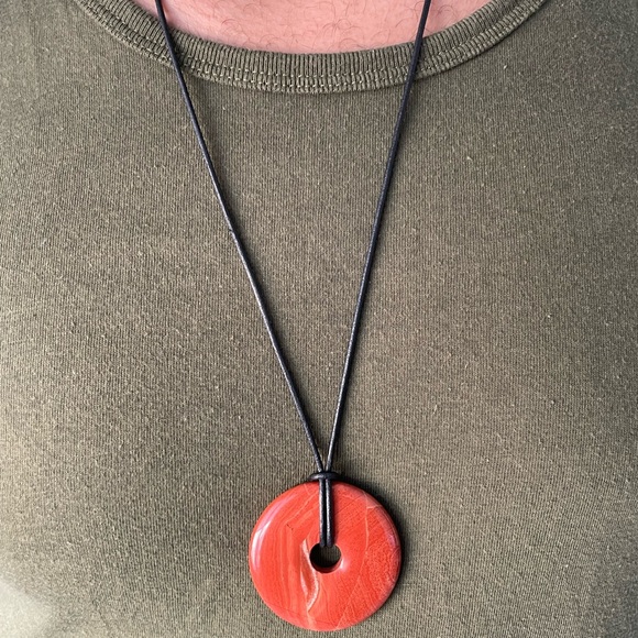 Red Jasper Protection Necklace - Picture 6 of 6